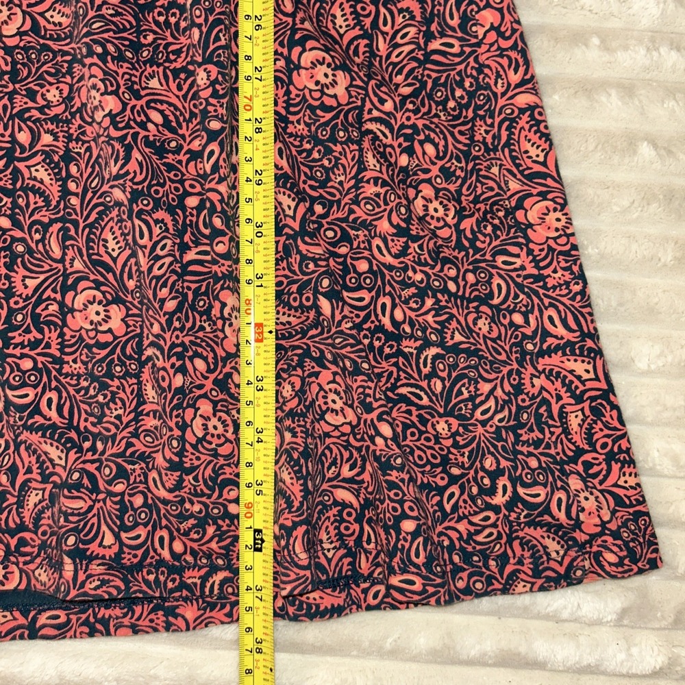 patagonia womens dress size X Large long sleeve cotton/ spandex floral paisley - Picture 4 of 7